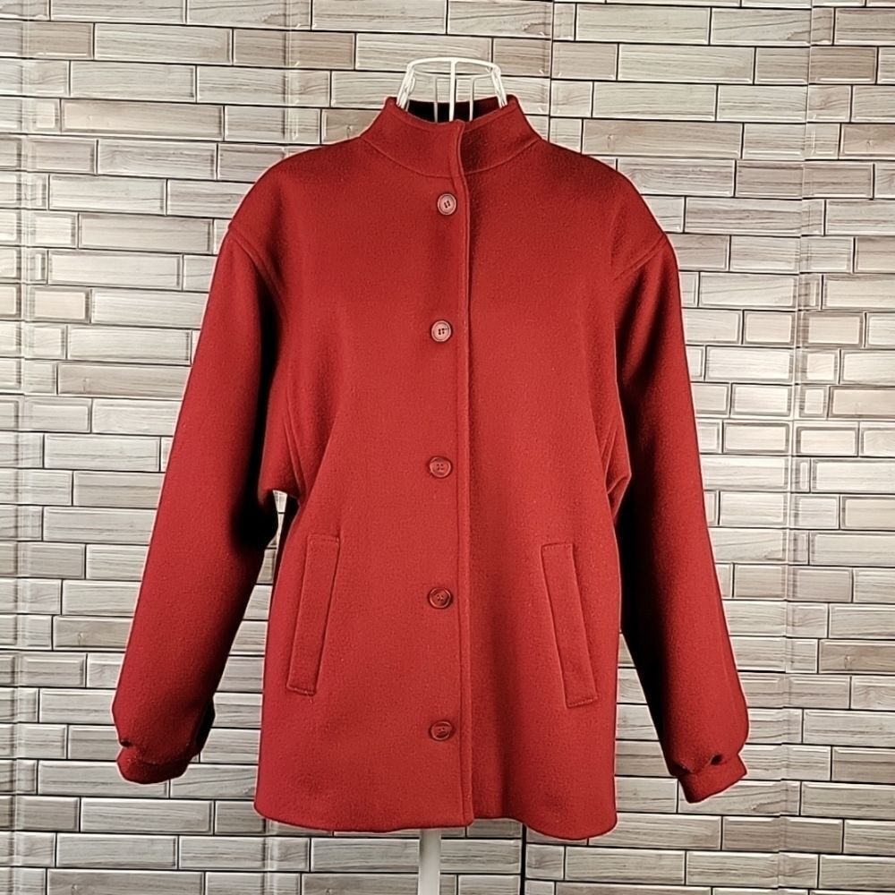 Vintage Maria Peru wool coat Size L